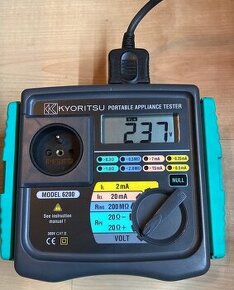 Nový tester elektrospotrebiču KYORYTSU Model 6200