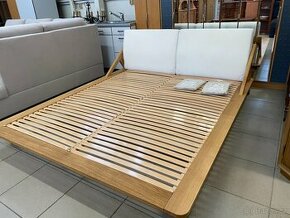 Nová manželská postel, masiv dub, skandinávský styl