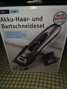 Akku-Haar-und Bartschneideset