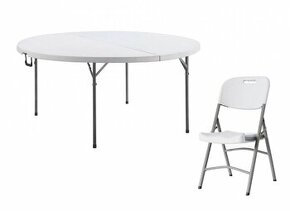 Rozkládací stůl a 4 židle