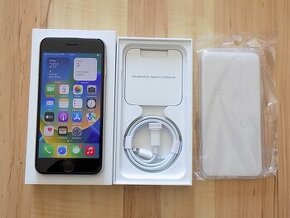 APPLE iPhone SE 2022 128GB White - ZÁRUKA - TOP STAV-100%bat - 1