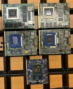 MXM karty po upgrade HP, Dell, Fujitsu - Nvidia Quadro - 4ks