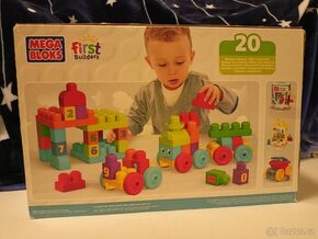 Mega Bloks First Builders, vláček Fisher Price - 1