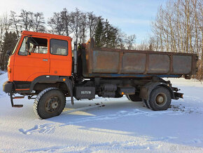 LIAZ 4x4 kontejner - 3 kontajnery