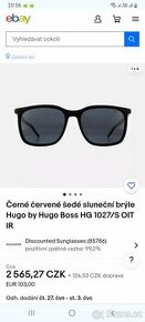 Sluneční pánské brýle Hugo bosse