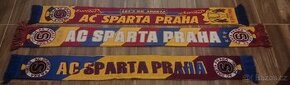 3x šála AC SPARTA PRAHA z různých sezón. - 1