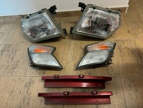 Přední světla a blinkry Nissan Patrol Y61