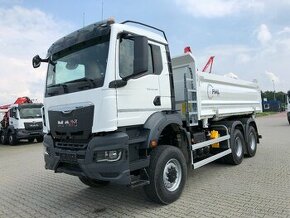 MAN TGS 33.480 (6x6) GSR, třístranný sklápěč