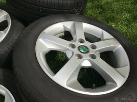 Originální kola Škoda Octavia 205/55 R16 perfekní stav