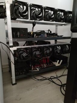 Mining farma 1500 MH/s na ETH - 65Kč za Mh