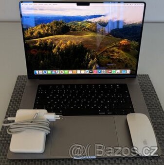 MacBook Pro 16", Space Gray, M1 Pro, 10 CPU, 16 GPU, rok 21 - 1