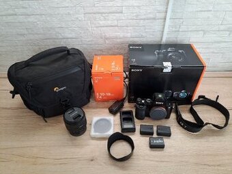 Prodám Sony Alpha A7 s objektivem Sony E 10-18mm f/4 OSS, př