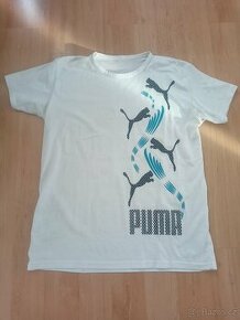 Pánské bílé triko Zn. Puma, vel. M