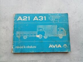 Avia A21, A31 - s 5q převodovkou 5P20 - návod k obsluze