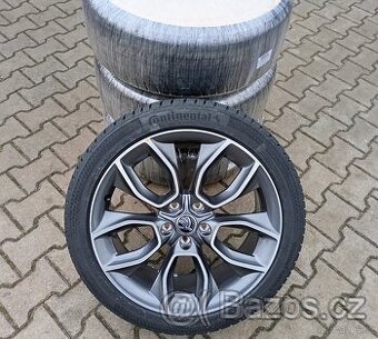 Nová originál sada disků Škoda Karoq 5x112 R19 Crater