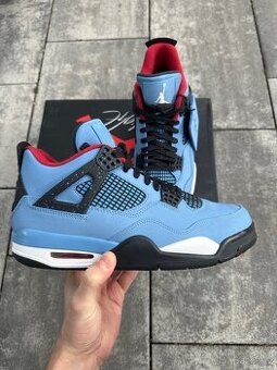 Air Jordan 4 Travis Scott Cactus Jack Oilers UNC - 44 EU