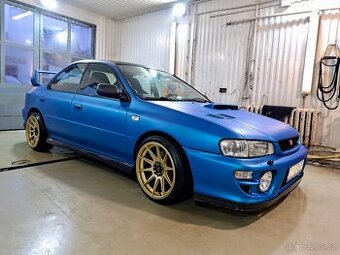 Subaru impreza GT, prodrive výfuk, hezký stav, málo koroze