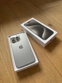 Apple iPhone 15 Pro 128GB přírodní titan