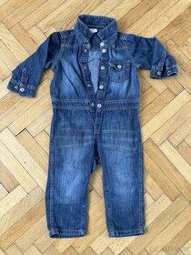 Džínový overal / kombinéza - unisex, vel: EUR 68, H&M