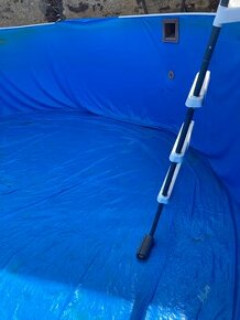 Bazénová folie kruh 3,6 x 1,2m modrá
