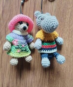 Amigurumi háčkované postavičky - 1