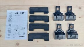 Kit Thule 1591, 1651 - AUDI A6, C6, C7, Sedan, 04-10, 11-18