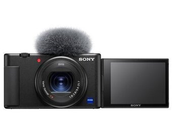 Sony ZV-1 vlogovací kamera + Sony grip se stativem GP-VPT2BT