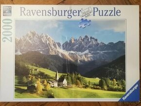 Ravensburger Puzzle - italské Dolomity - 2000 dílků - 1