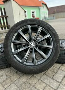 ORIGINÁL Alu Volkswagen London R17, 5x112 - TOP