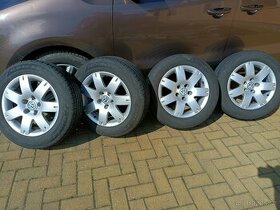 Alu kola disky VW 5x112 R16 včetně letních pneu 205/60