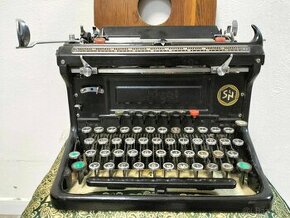 NAUMANN IDEAL--Predám funkčný písací stroj, Vyrobené v Nemec - 1