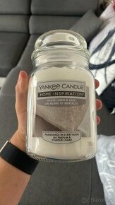 Yankee Candle White Linen & Lace 538 g