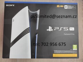 PlayStation 5 Pro NOVÝ, ZÁRUKA 24 měs.