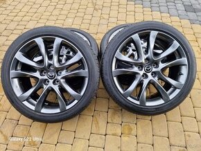 Alu kola letní sada 5x114.3 19" Mazda 6 s čidly