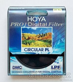 Prodám polarizační filtr Hoya pro objektiv 77 mm - 1