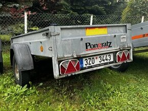 Přívěsný vozík, vozík za auto PONGRATZ - 1