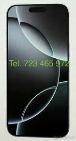 Phone 16 Pro 128gb bílý titan nový nerozbalený záruka