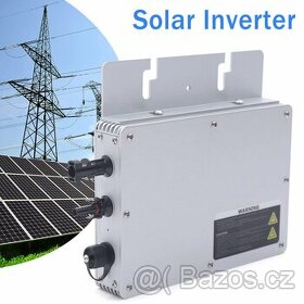 solární střídač MPPT mikro invertor 300W s displejem