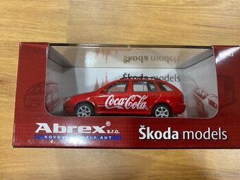 Škoda Fabia combi - Coca-Cola model 1:43, nový - 1