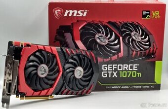 MSI GeForce GTX 1070 Ti GAMING 8G - plně funkční