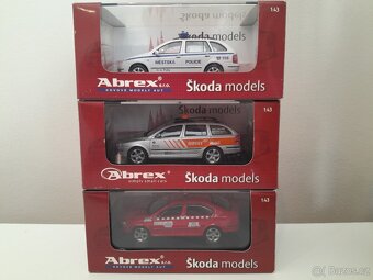 modely ABREX 1.EDICE/ŠKODA FABIA I,OCTAVIA COMBI II,OCTAVIA