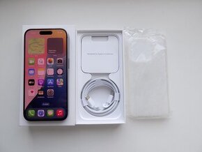 APPLE iPhone 15 Pro 256GB Přírodní Titan - ZÁRUKA-TOP STAV