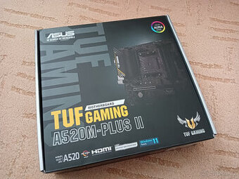 Asus TUF A520M – Plus II + CPU + RAM, sock. AM4