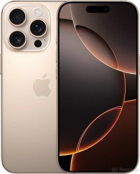 Apple iPhone 16 Pro 128GB - Desert Titanium (pouštní titan)