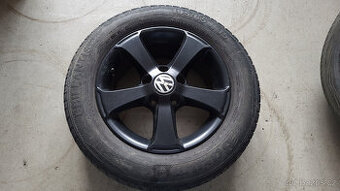 Orig letní černá ALU kola 15" 5x112 VW Golf 5,6,Touran,Cadd