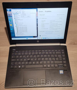 HP, Intel i5-8250 4x 3,10GHz, 12GB DDR4, 512GB SSD, bat. 2h.