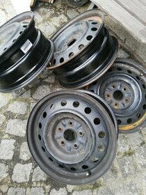 TOYOTA 6,5JX16, ROZTEČ 5X114,3, ORIGINÁLNÍ OCELOVÉ DISKY - 1