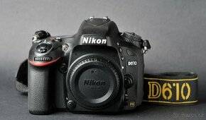 Nikon D610 FX tělo - závěrka 16xxx snímků