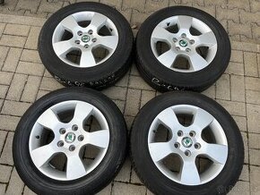 4x alu disky 5x112 R15, letní pneu