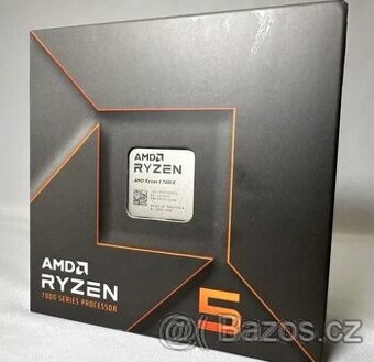 Nový procesor AMD Ryzen 5 7600X 4,7 GHz 32 MB L3 Krabice -